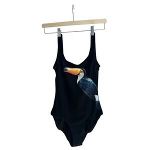 Onia | Women's One-Piece Kelly Toucan Placement One-Piece Swimsuit Size M
